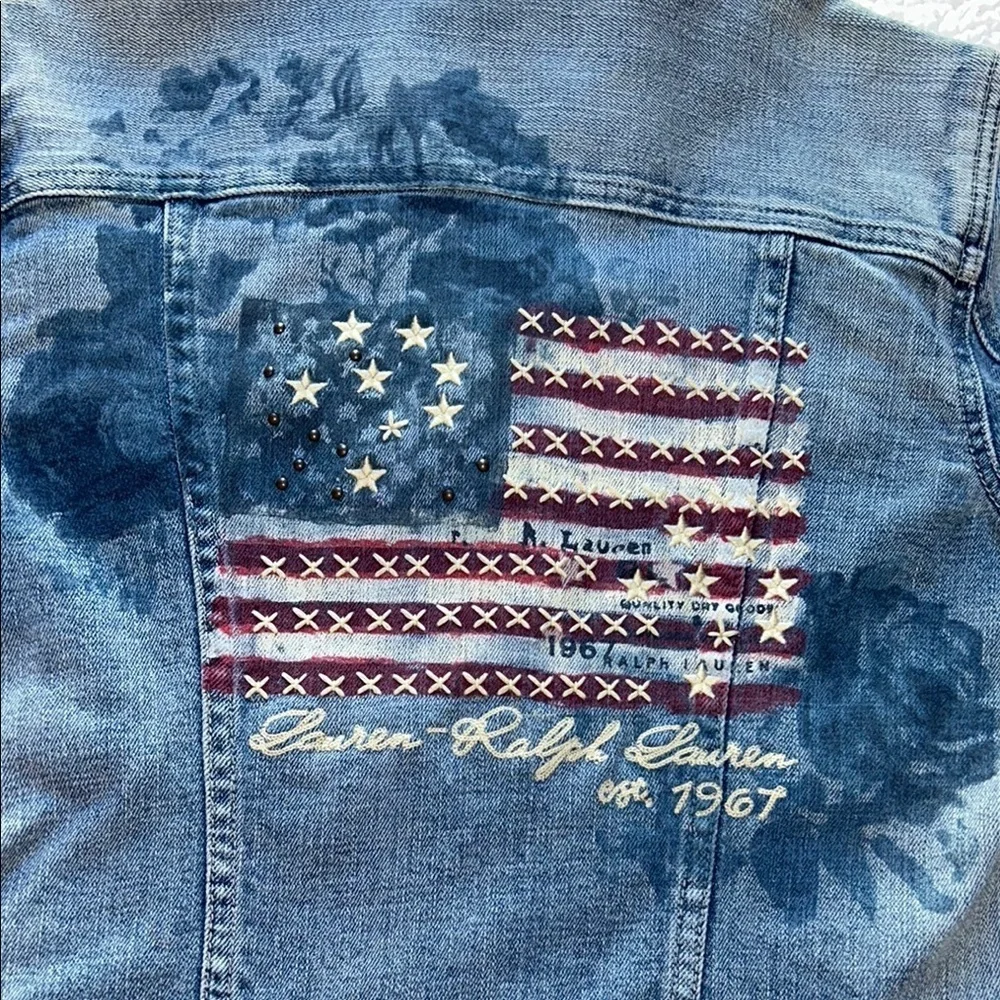 Ralph Lauren Blue Jean Jacket Timeless Denim Design